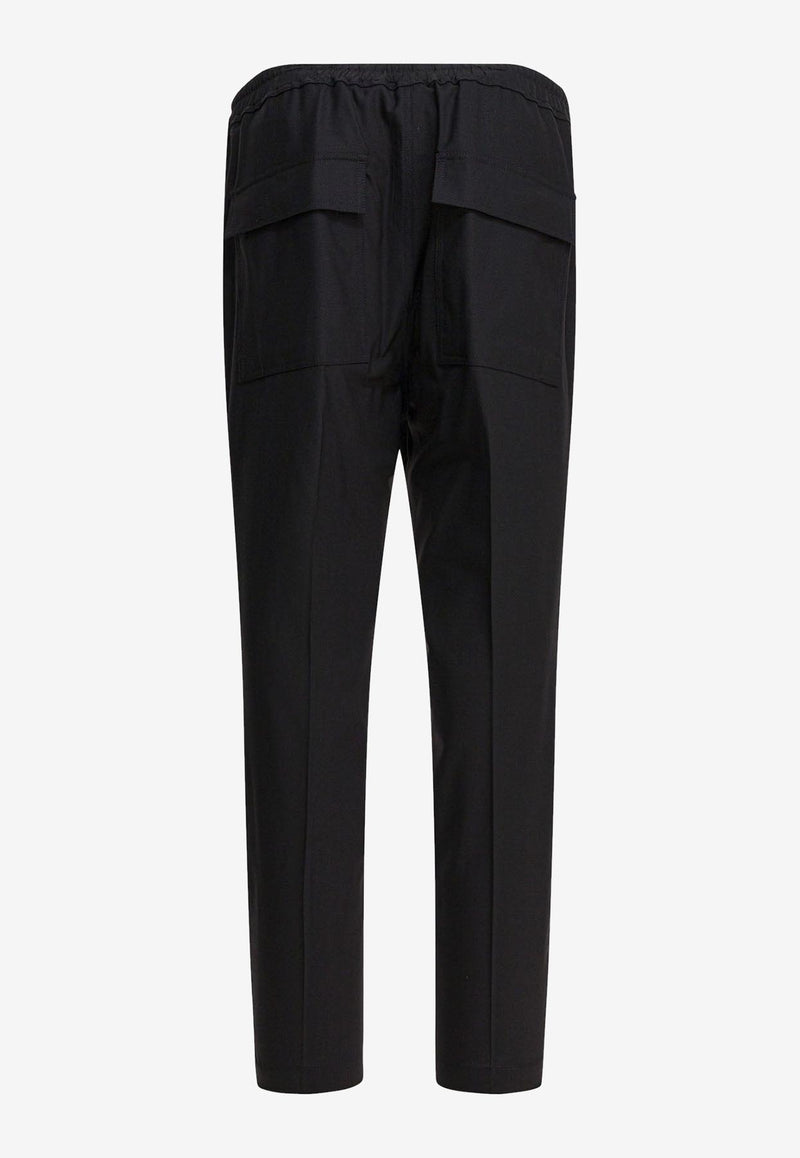 Rick Owens Wool Drawstring Pants Black RU02E1390ZL09_62a60a57-17be-4b4b-bf54-898430b753f5