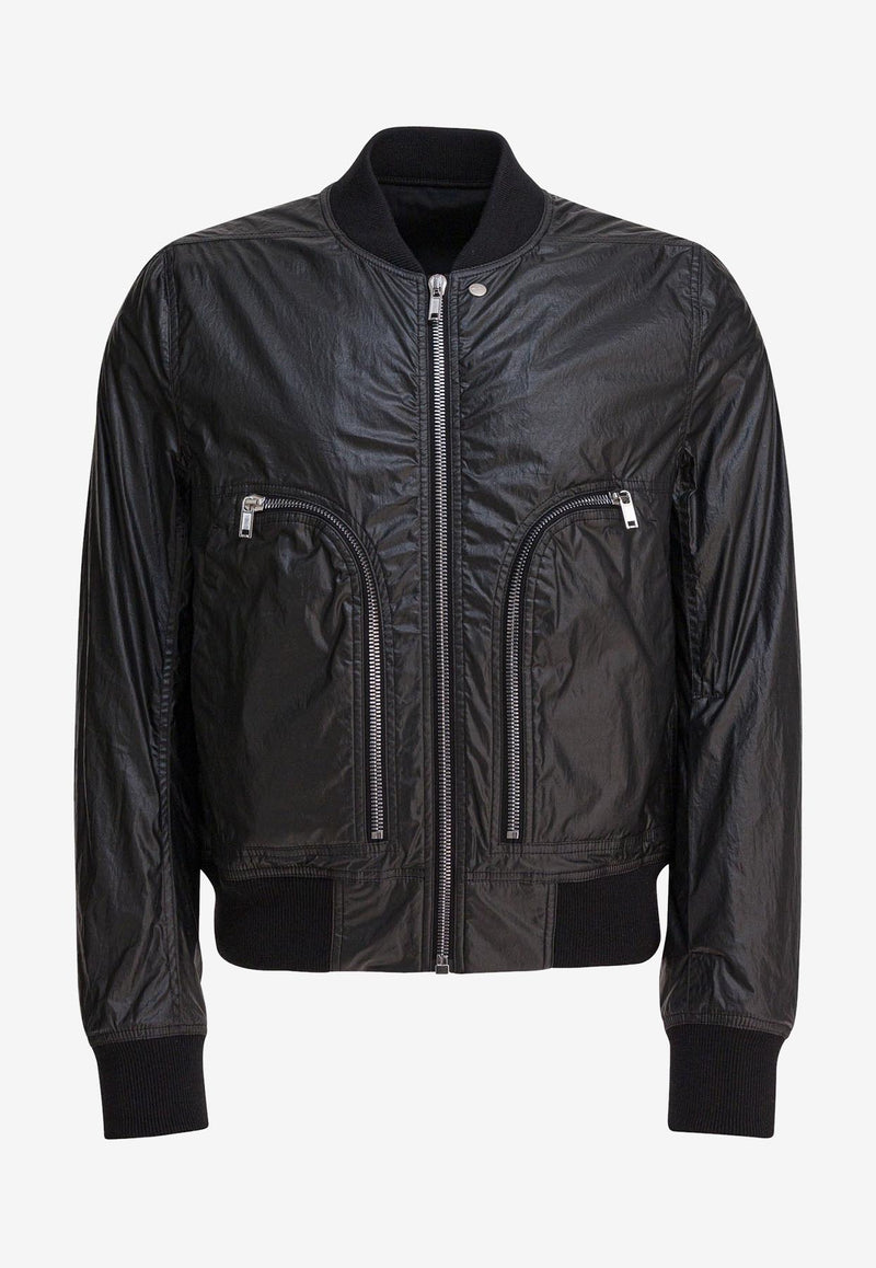 Rick Owens Bauhaus Flight Bomber Jacket Black RU02E1749PCT09_377db84b-66f3-45d4-993a-0f89eb23e0f8