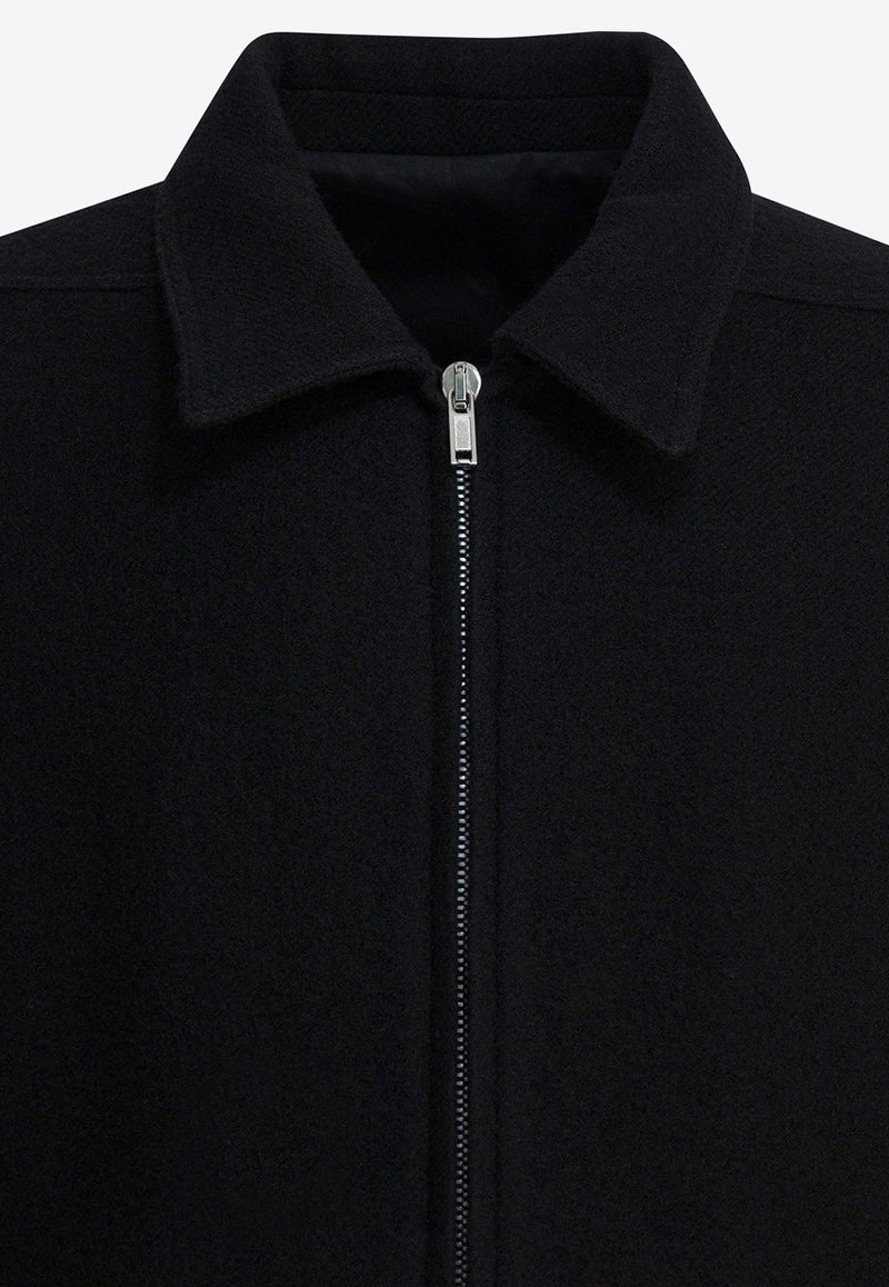 Rick Owens Wool Zip-Up Shirt Jacket Navy RU02E1764WBD09_2d812fa3-c079-4441-873c-ac7a9b81cd3e