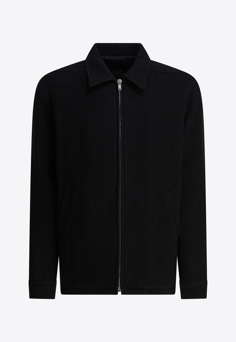 Rick Owens Wool Zip-Up Shirt Jacket Navy RU02E1764WBD09_2d812fa3-c079-4441-873c-ac7a9b81cd3e