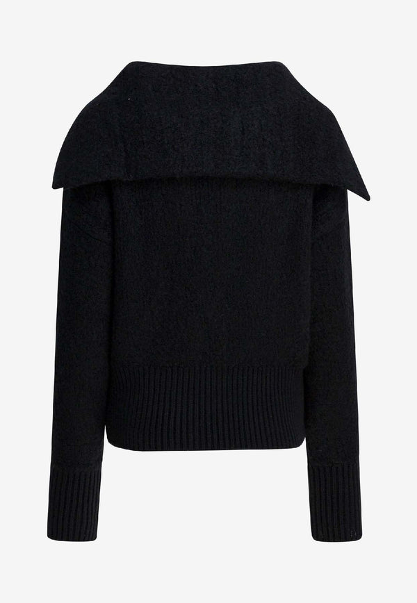 Sa Su Phi Cashmere-Blend Bomber Jacket W25704TD0900_04b7376d-3675-418e-a8c9-4bc72f926d96