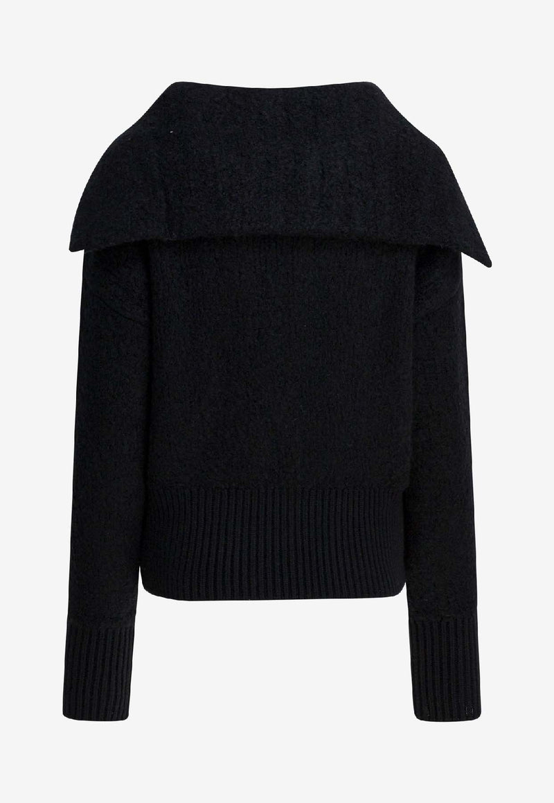 Sa Su Phi Cashmere-Blend Bomber Jacket W25704TD0900_04b7376d-3675-418e-a8c9-4bc72f926d96