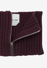 Sa Su Phi Zip-Up Cashmere Scarf W25950MWS0550_d4fdd4c7-21c1-40b8-81d6-b4c37c285e42