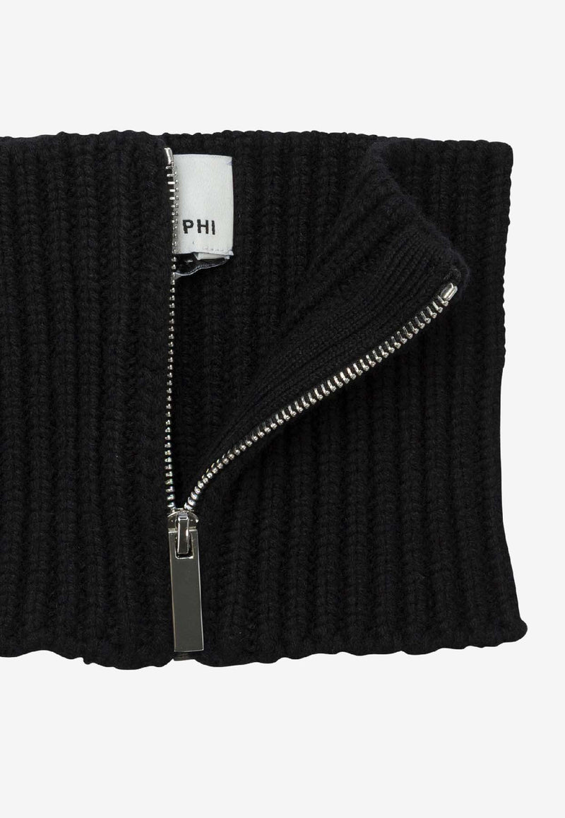 Sa Su Phi Zip-Up Cashmere Scarf W25950MWS0900_c4b26fb7-fe89-49c6-93e4-35fa687497d4