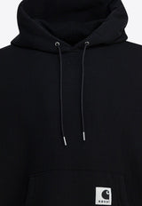 Sacai Sacai X Carhartt Wip Logo Patch Hooded Sweatshirt Black 25-00993S001_7d4ff6ae-f384-4611-b91e-5fae731236f2