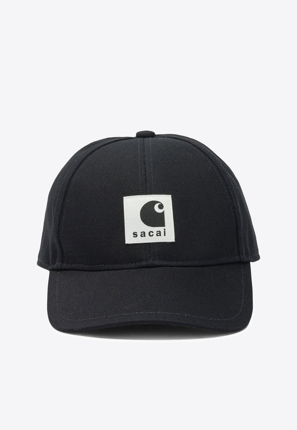 Sacai Sacai X Carhartt Wip Logo Patch Trucker Cap Black 25-00996S001_7c37db9a-f583-4425-86d6-4463bd68d20f