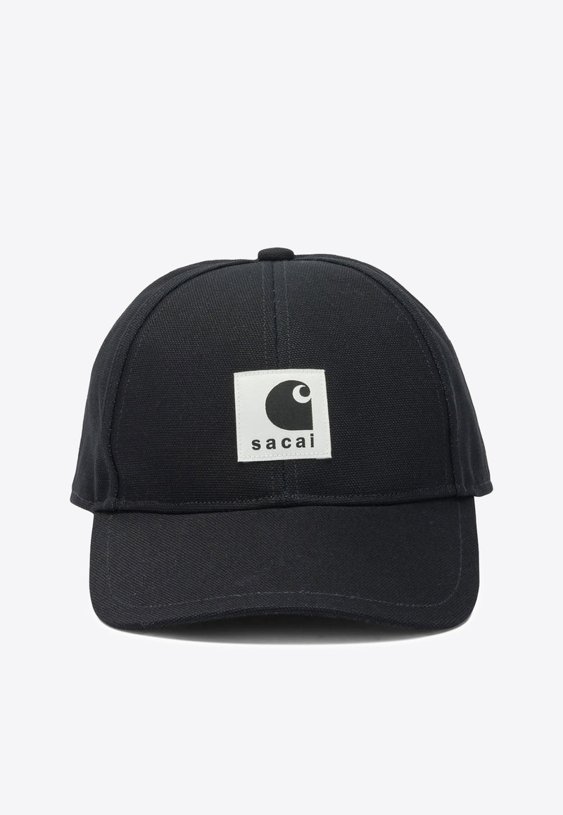 Sacai Sacai X Carhartt Wip Logo Patch Trucker Cap Black 25-00996S001_7c37db9a-f583-4425-86d6-4463bd68d20f