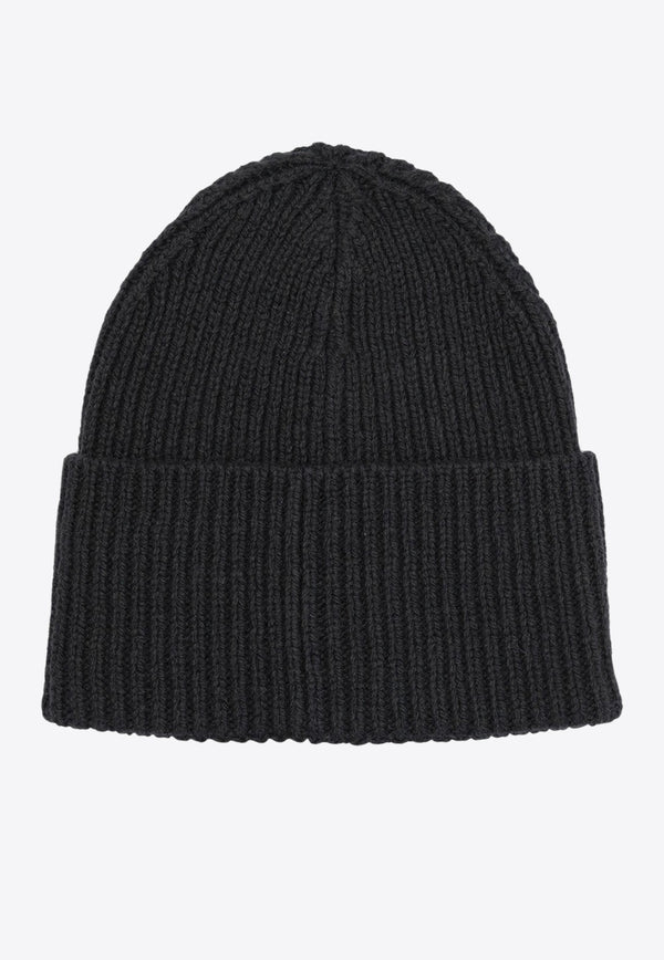 Sacai X Carhartt Wip Logo Beanie Black 25-00997S001_1a9b7ca1-3c36-4ca5-ab05-fac3662b53a7