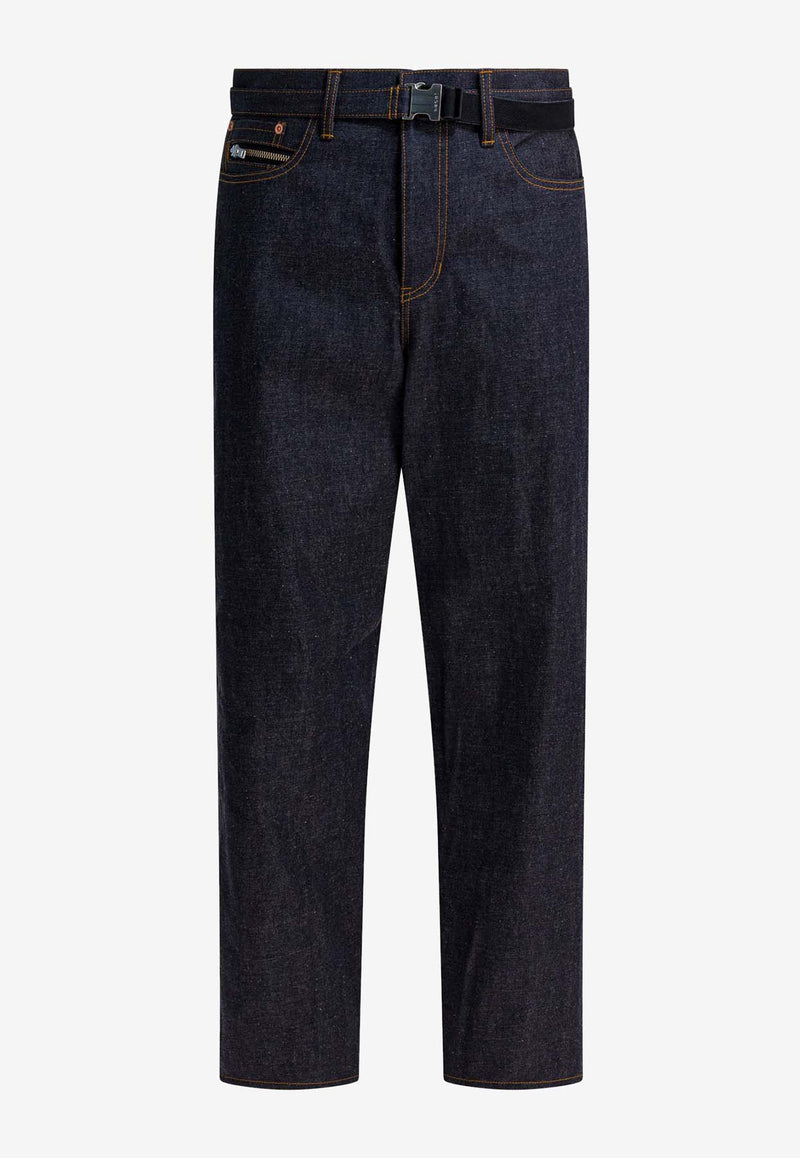 Sacai Belted Straight-Leg Jeans Indigo 25-03757M499_e75c9841-45ec-448e-998e-6518c2d4320c