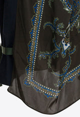 Sacai Paisley Print Paneled T-shirt Multicolor 25-08148212_73e9e099-8b03-4545-a114-25ac6bfdbaf9