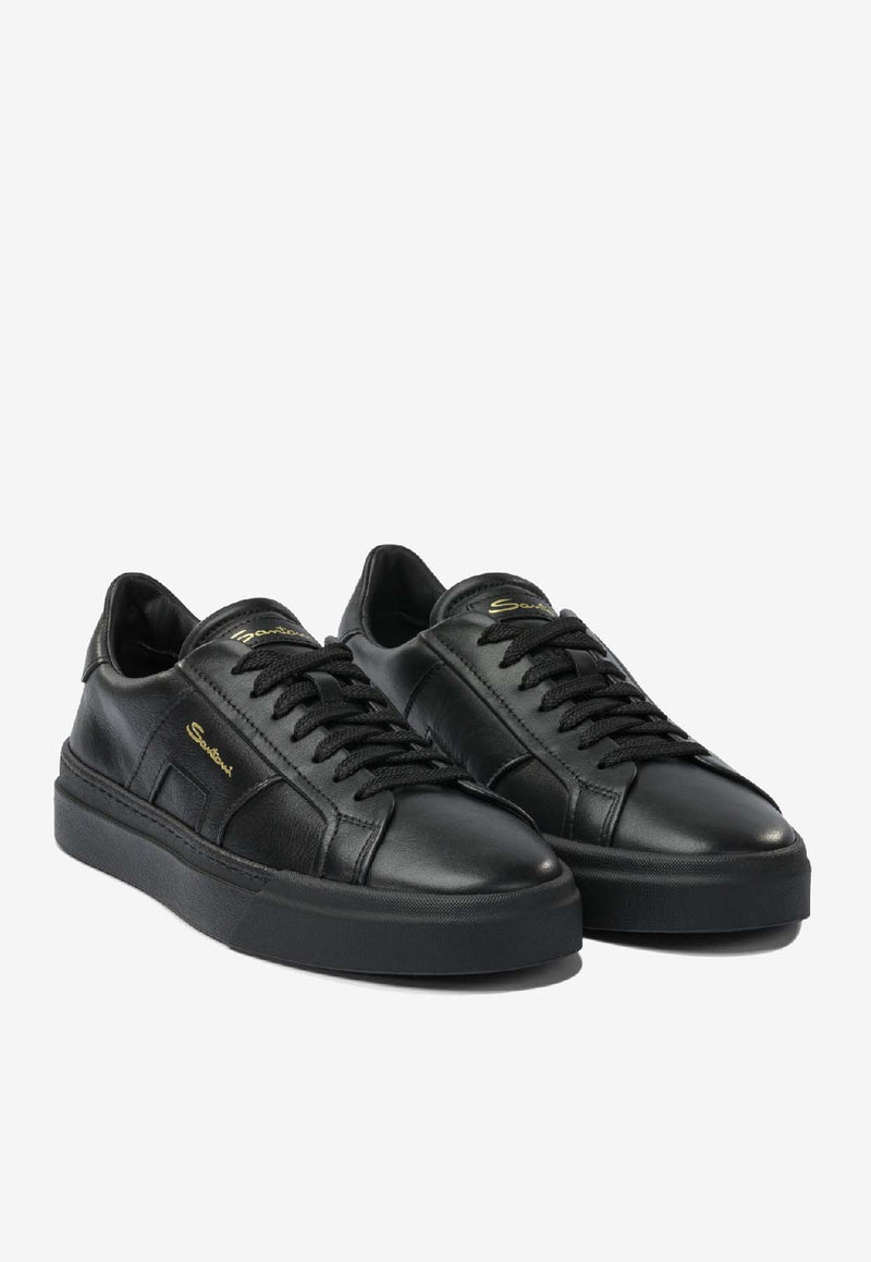 Santoni Double Buckle Sneakers Black MBGT21779NEORXWHN01N01_b2802093-f13c-4c97-8c56-713738ff0811