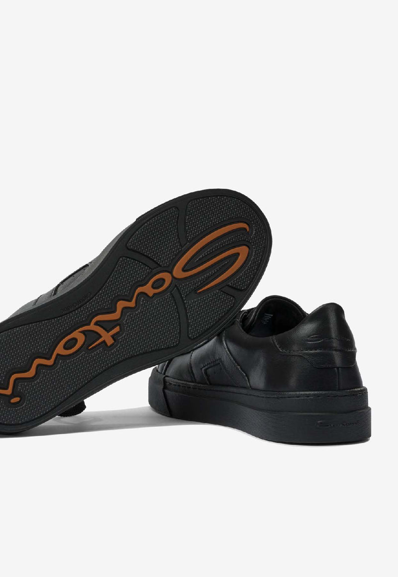 Santoni Double Buckle Sneakers Black MBGT21779NEORXWHN01N01_b2802093-f13c-4c97-8c56-713738ff0811