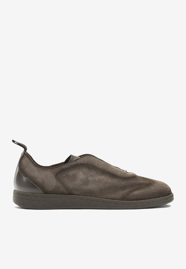 Santoni Leather Low-Top Sneakers Brown MBPL22109CPATEDSE81E81_c3eba196-c939-454c-99b7-afc5b9adad42