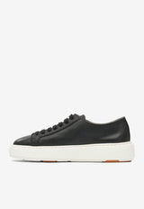 Leather Low-Top Sneakers