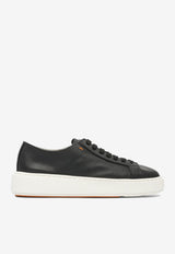 Leather Low-Top Sneakers
