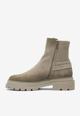 Santoni Suede Ankle Boots Beige WTEI71104GOMTHIOM60_be8d7eb2-ab6c-494b-8ea6-b74891ba4f9d