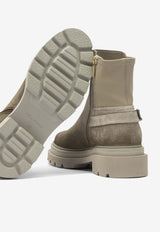 Santoni Suede Ankle Boots Beige WTEI71104GOMTHIOM60_be8d7eb2-ab6c-494b-8ea6-b74891ba4f9d