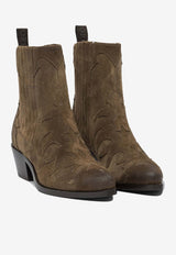 Sartore Suede Ankle Boots SR3645VELOURSANDALO_b9864d07-9fb6-4738-94fb-06d28f602d25