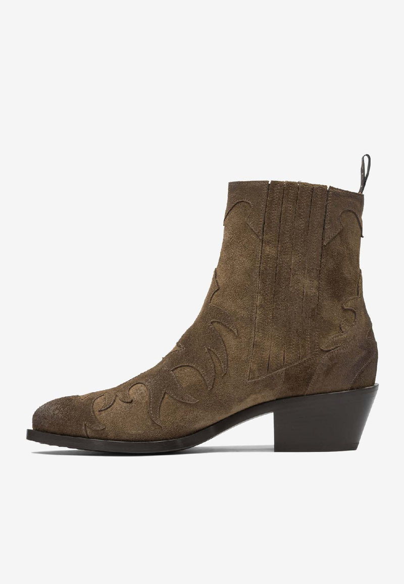 Sartore Suede Ankle Boots SR3645VELOURSANDALO_b9864d07-9fb6-4738-94fb-06d28f602d25