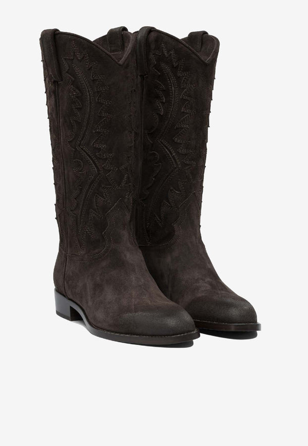 Sartore Suede Cowboy Boots SR4710WAX 571PEPE_cdf7528b-18f9-4751-8fed-438b827c7cc6