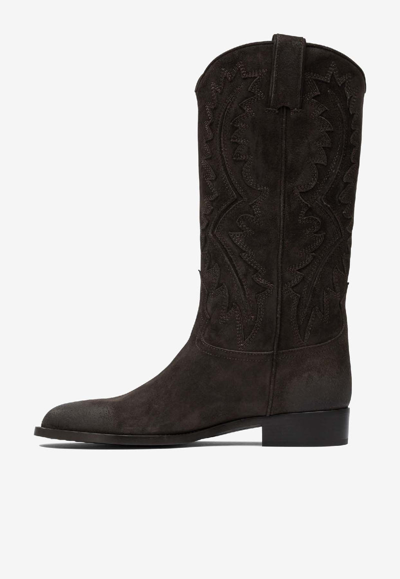 Sartore Suede Cowboy Boots SR4710WAX 571PEPE_cdf7528b-18f9-4751-8fed-438b827c7cc6