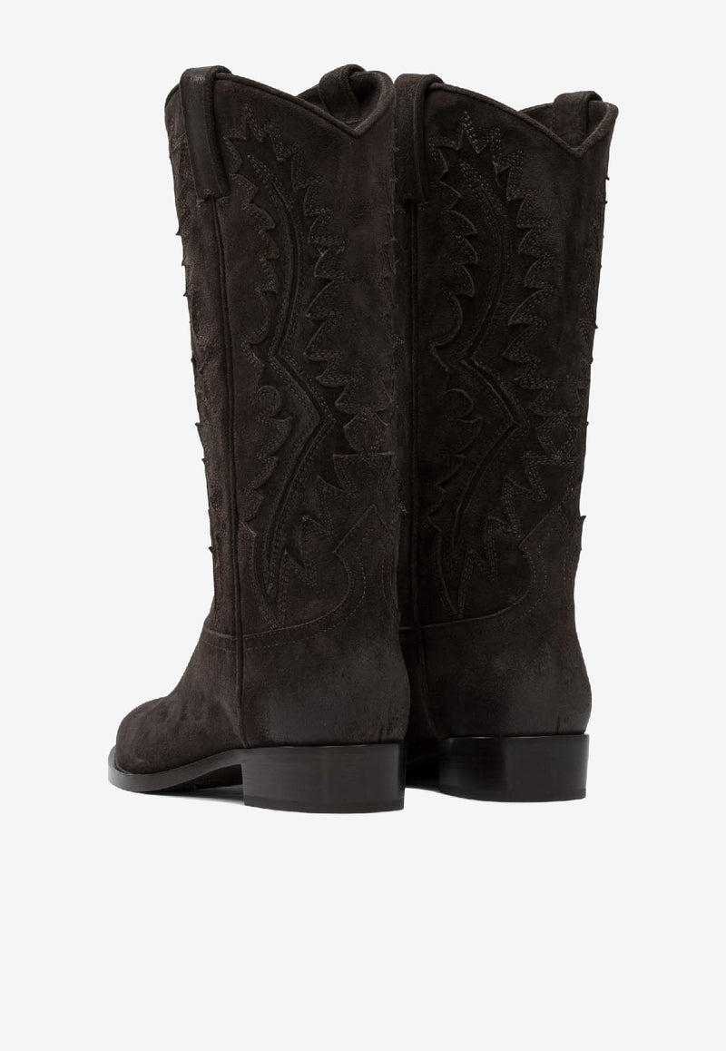 Sartore Suede Cowboy Boots SR4710WAX 571PEPE_cdf7528b-18f9-4751-8fed-438b827c7cc6