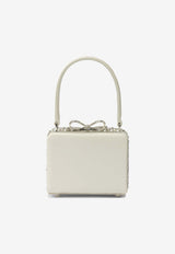 Self-Portrait Mini Pearl-Embellished Handbag Cream AW25-312-CCREAM_49eba9bd-d562-462f-adc3-35bab53efdbc
