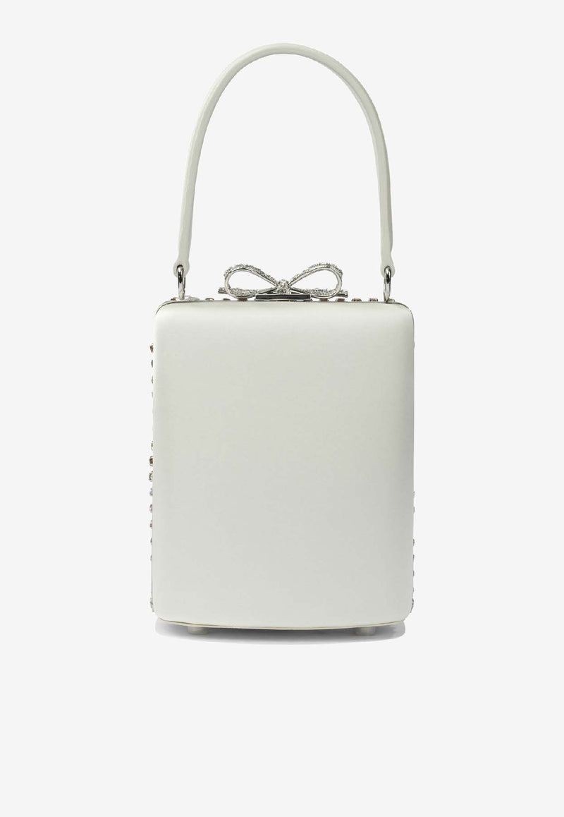 Self-Portrait Mini Crystal-Embellished Handbag Silver AW25-315-MUMULTI_d4e974d0-7a69-440d-8847-7927f1ca8428