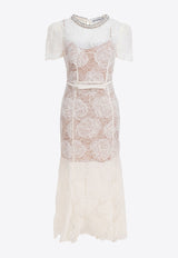 Self-Portrait Lace Tulle Midi Dress Cream PF25-036M-CCREAM_9e4e3d31-51b3-4983-92da-8792c7045852
