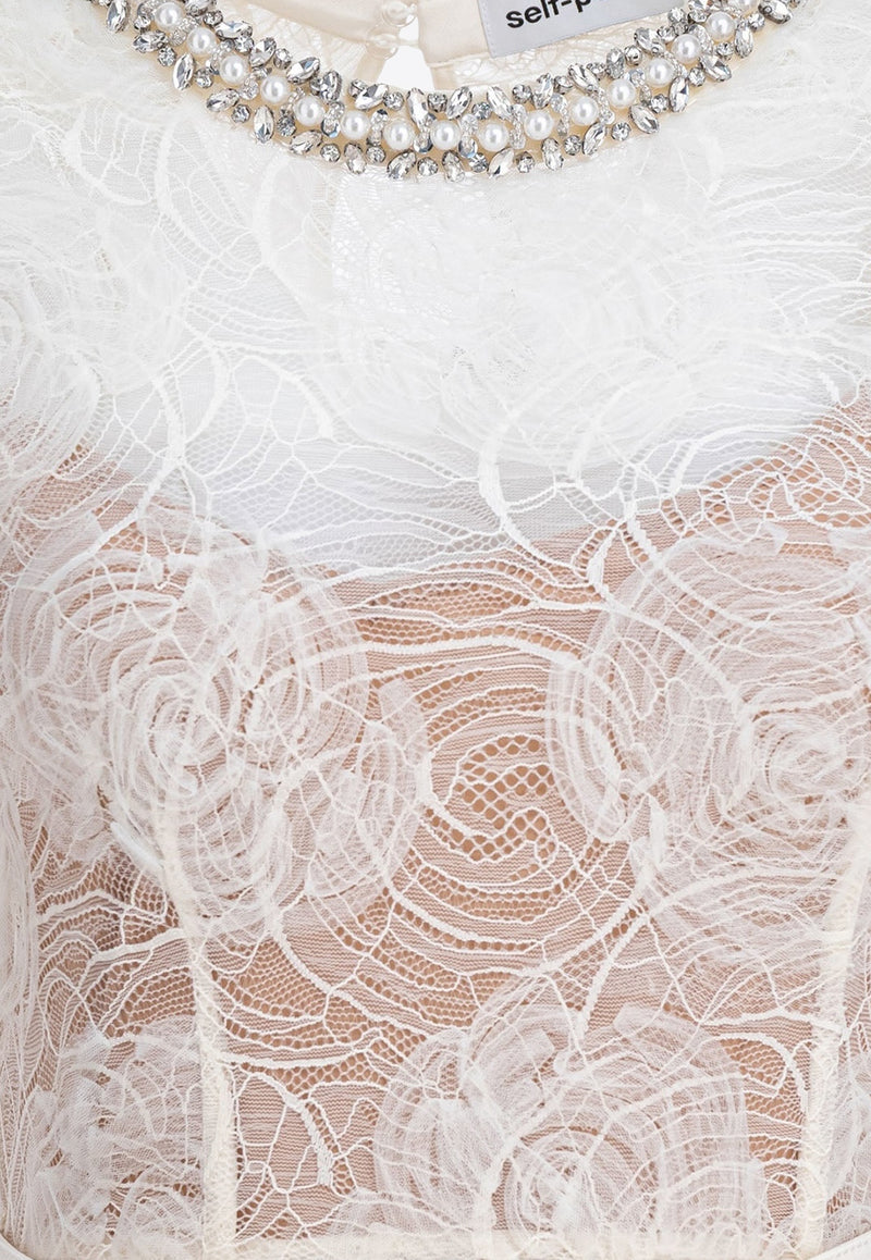 Self-Portrait Lace Tulle Midi Dress Cream PF25-036M-CCREAM_9e4e3d31-51b3-4983-92da-8792c7045852