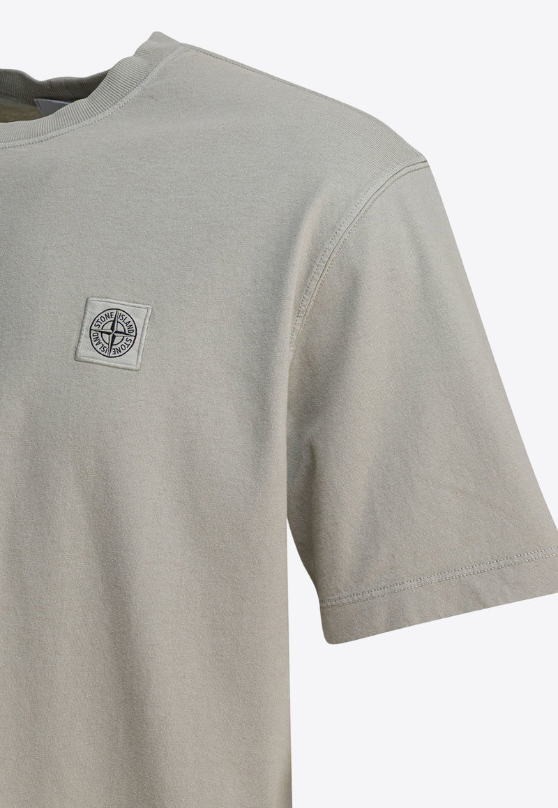 Stone Island Compass Patch T-shirt Gray 2100025S0115V0061_8305af88-f260-4915-a699-605e1331ed4a