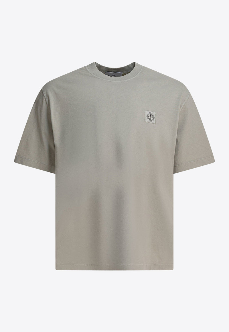 Stone Island Compass Patch T-shirt Gray 2100025S0115V0061_8305af88-f260-4915-a699-605e1331ed4a