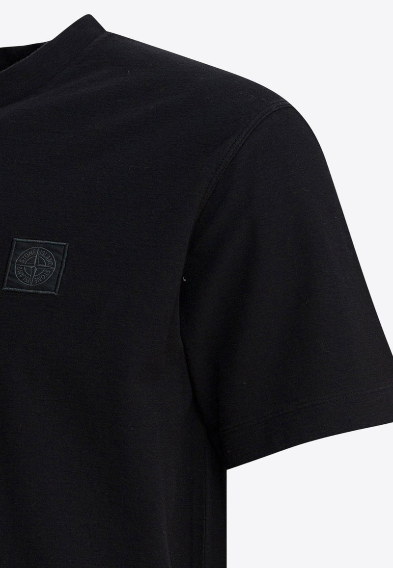 Stone Island Compass Patch T-shirt Black 2100034S0F11V0029_371271eb-19ac-4680-894b-e8d31de057f7