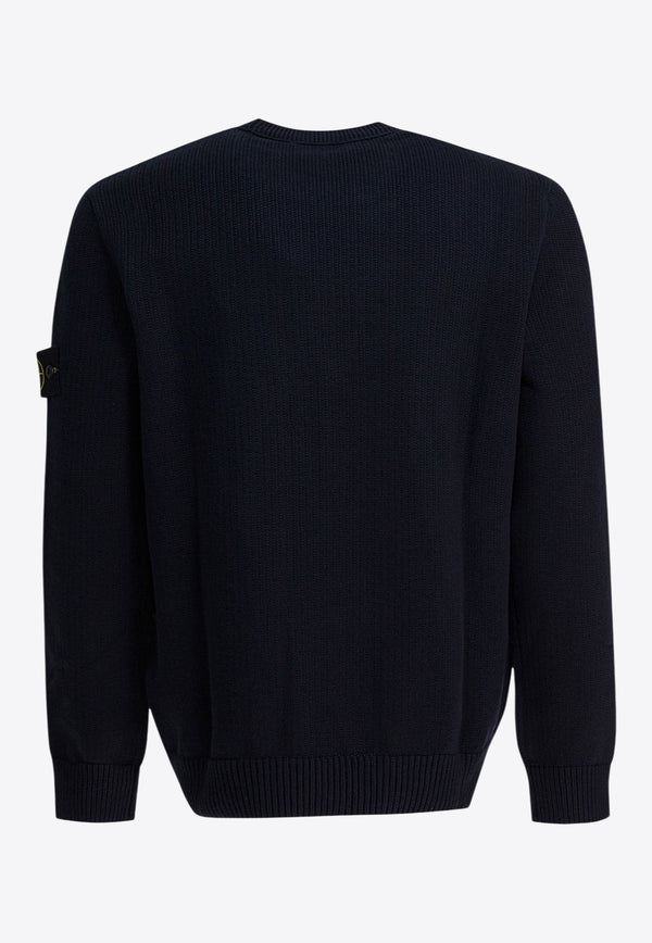 Stone Island Winter Compass-Motif Wool Sweater Blue 5100049S00A2V0020_4bc50633-88b0-4abc-ac6d-94976336847e