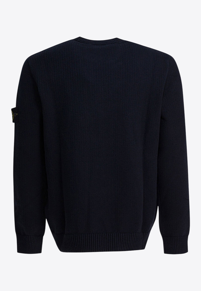 Stone Island Winter Compass-Motif Wool Sweater Blue 5100049S00A2V0020_4bc50633-88b0-4abc-ac6d-94976336847e