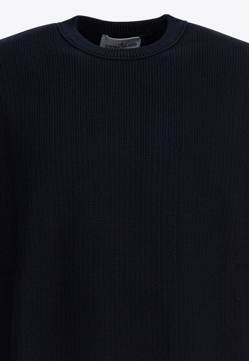 Stone Island Winter Compass-Motif Wool Sweater Blue 5100049S00A2V0020_4bc50633-88b0-4abc-ac6d-94976336847e