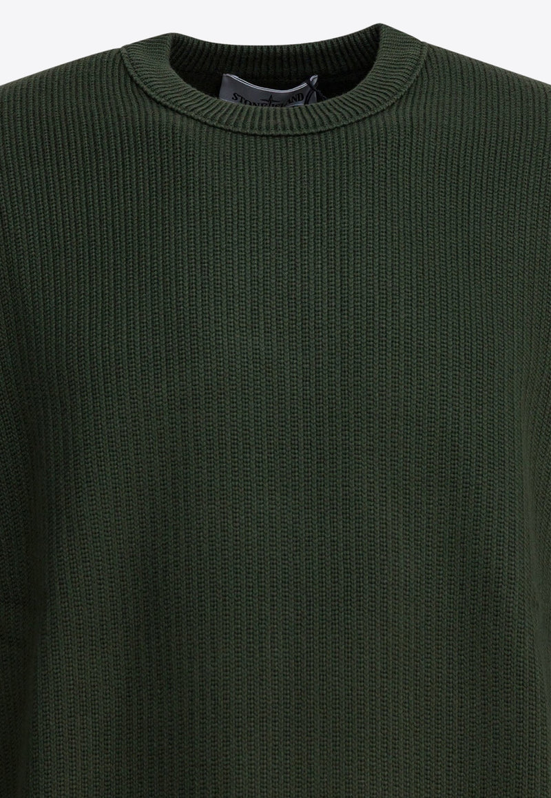 Stone Island Winter Compass-Motif Wool Sweater Green 5100049S00A2V0054_e245e58a-7767-4e97-81c8-e9eb0c0b6fa5