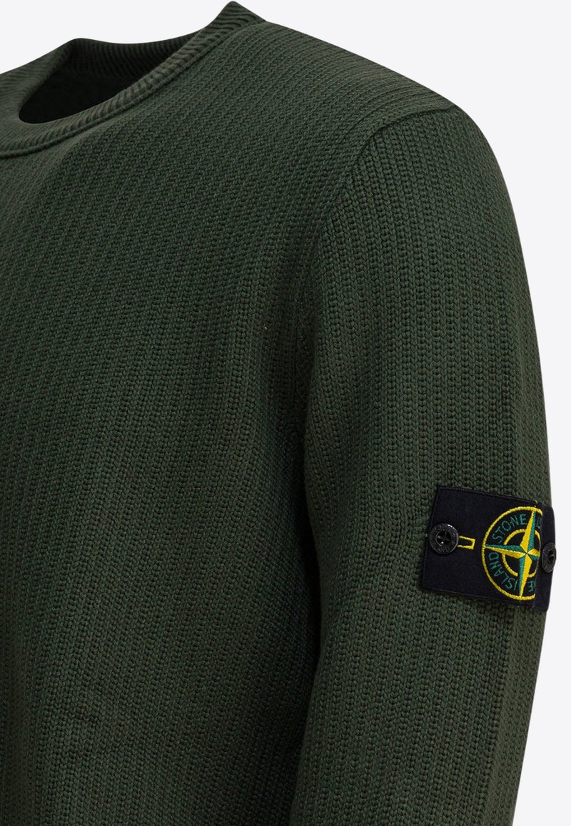 Stone Island Winter Compass-Motif Wool Sweater Green 5100049S00A2V0054_e245e58a-7767-4e97-81c8-e9eb0c0b6fa5