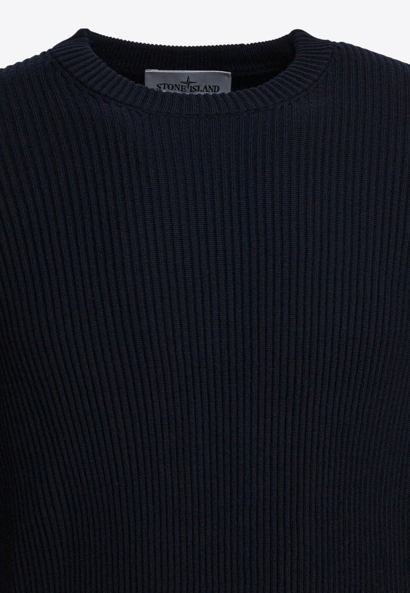 Stone Island Wool Crewneck Sweater  Blue 5100053S00C2V0020_6eac7357-6cee-483b-95db-5baf870f3e99