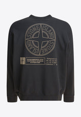 Stone Island Industrial Four Printed Sweatshirt Gray 6100018S0195V0062_82597
