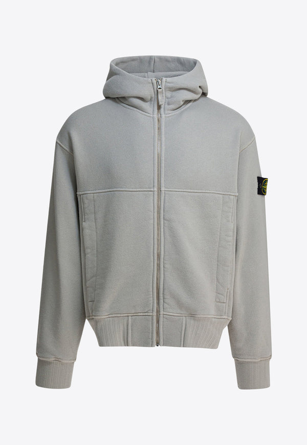 Stone Island Logo Patch Vintage-Effect Hoodie Gray 6100020S0210V0061_f929a666-e514-41c1-ac7f-ca076ae80224