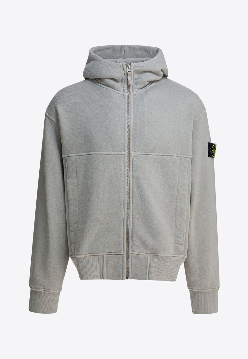 Stone Island Logo Patch Vintage-Effect Hoodie Gray 6100020S0210V0061_f929a666-e514-41c1-ac7f-ca076ae80224
