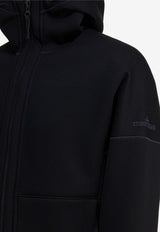 Stone Island Compass Patch Zip-Up Hooded Sweatshirt Black 6100031S0213V0029_ef414250-3716-4a29-8058-b984c2fd8114