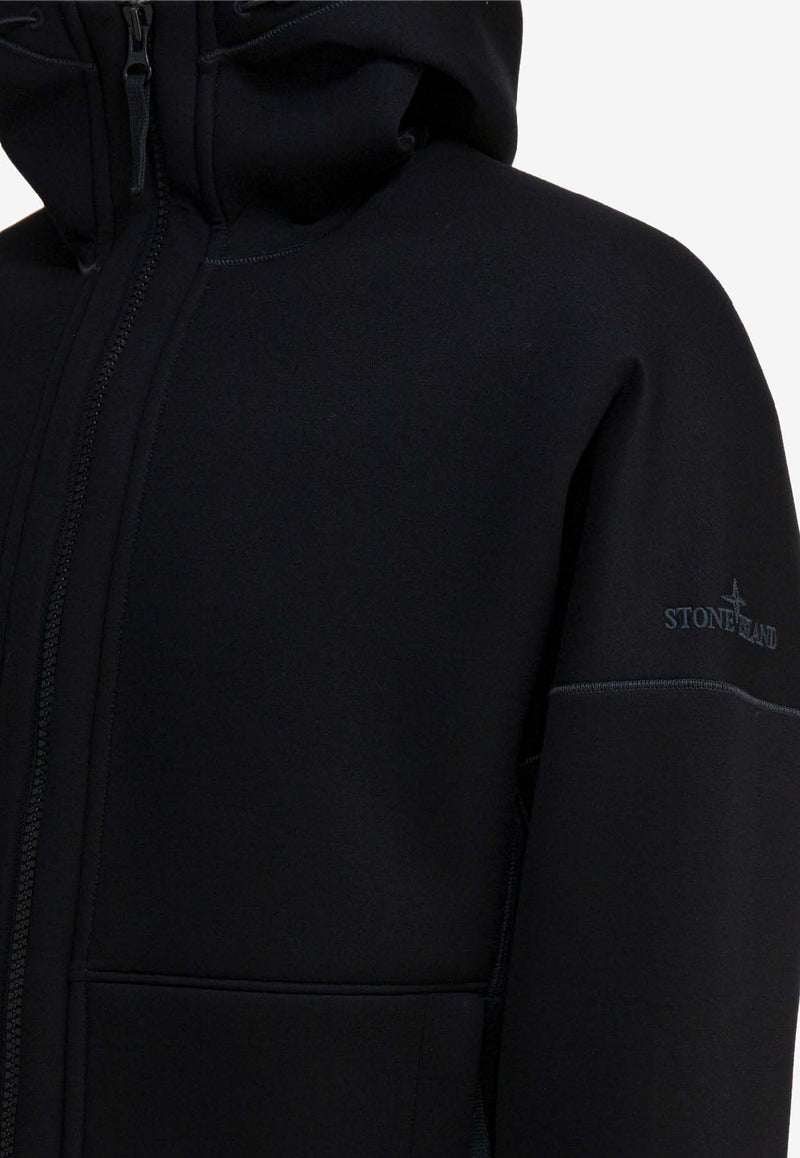 Stone Island Compass Patch Zip-Up Hooded Sweatshirt Black 6100031S0213V0029_ef414250-3716-4a29-8058-b984c2fd8114