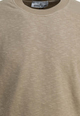 Stone Island Logo Patch Crewneck Sweatshirt Beige 6100053S0238V009A_003be556-6fa7-4136-b3a4-2b77cb0e2fec