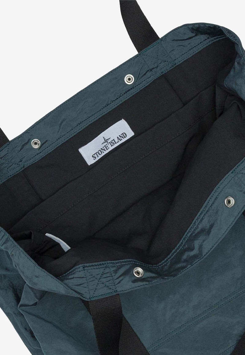 Stone Island Logo Patch Tote Bag Green 9200013S0251V0057_bb42655e-9894-4d28-93a2-2d4e3dd05855