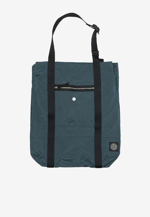 Stone Island Logo Patch Tote Bag Green 9200013S0251V0057_bb42655e-9894-4d28-93a2-2d4e3dd05855