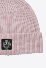 Stone Island Compass Patch Wool Beanie Lilac N100012S00B4V0080_2ad1ed4f-89e1-4fe4-95ff-2c845178c311