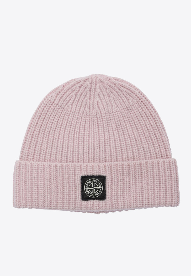 Stone Island Compass Patch Wool Beanie Lilac N100012S00B4V0080_2ad1ed4f-89e1-4fe4-95ff-2c845178c311