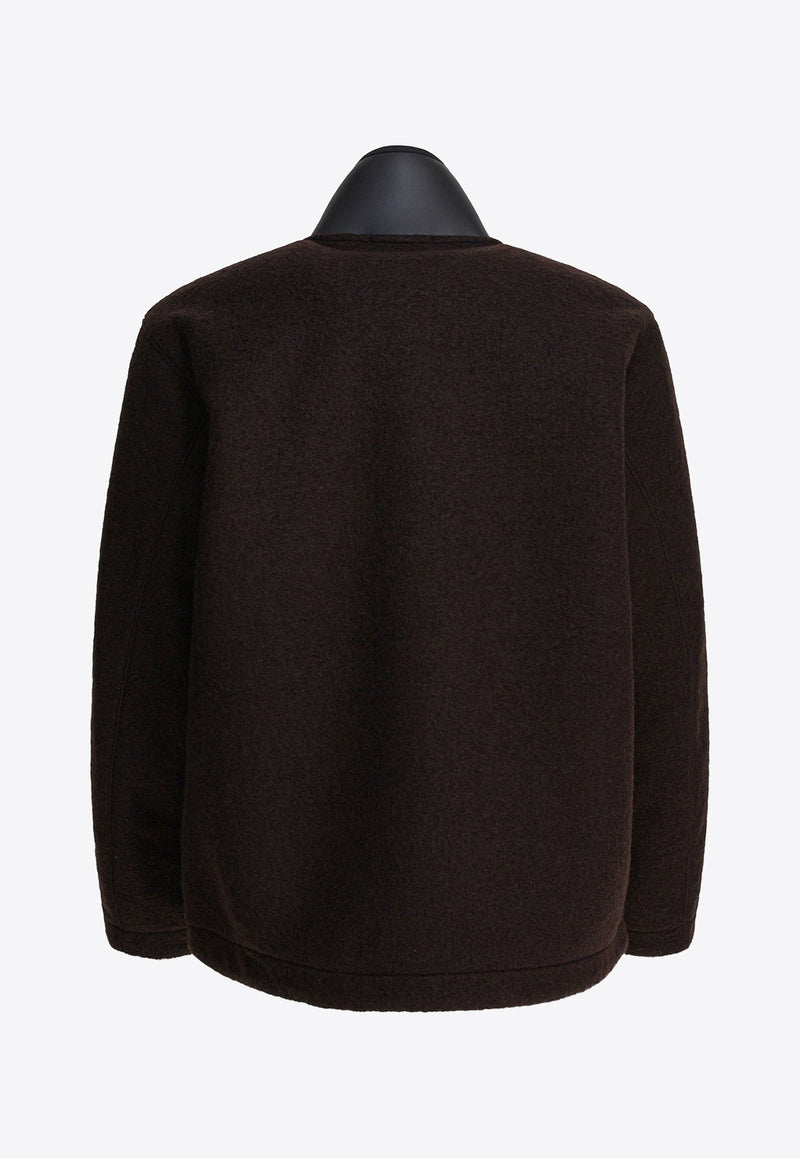 Stone Island Marine Jacket with Embroidered-Logo Brown Q100020S0X22V007B_03bd16f5-db98-4734-986e-54807230f06b